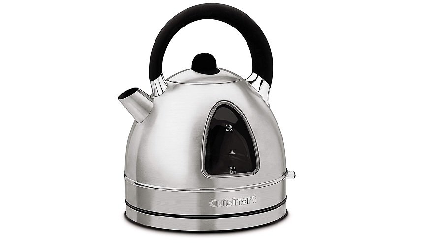 Cuisinart DK-17 cordless stainless steel electric kettle review ⋆ hot water