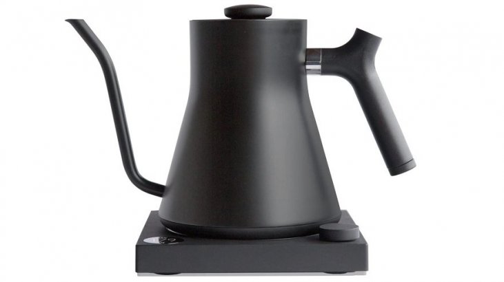 Fellow Stagg EKG Matte Grey Electric Pour-Over Tea Kettle with Maple Handle  + Reviews