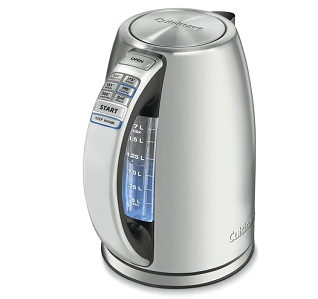 Cuisinart CPK-17 PerfecTemp 1.7-liter stainless steel cordless electric kettle 1.7 L silver