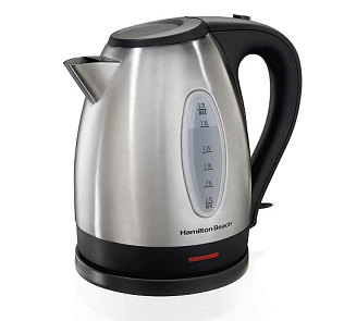 Hamilton Beach Electric Tea Kettle Water Boiler & Heater 1.7 L reviews