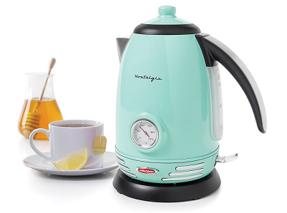 Nostalgia RWK150AQ Retro Stainless Steel electric water kettle review